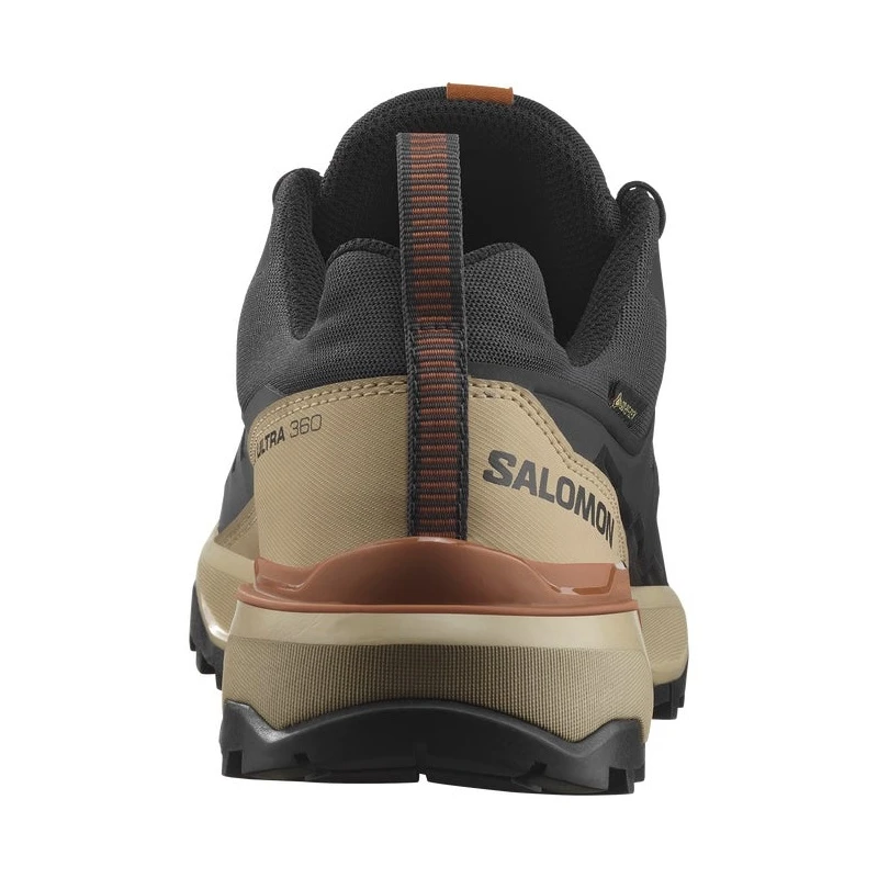 Salomon萨洛蒙 X ULTRA 360 GORE-TEX系列男士深灰色/米色/焦糖棕纺织登山鞋 商品