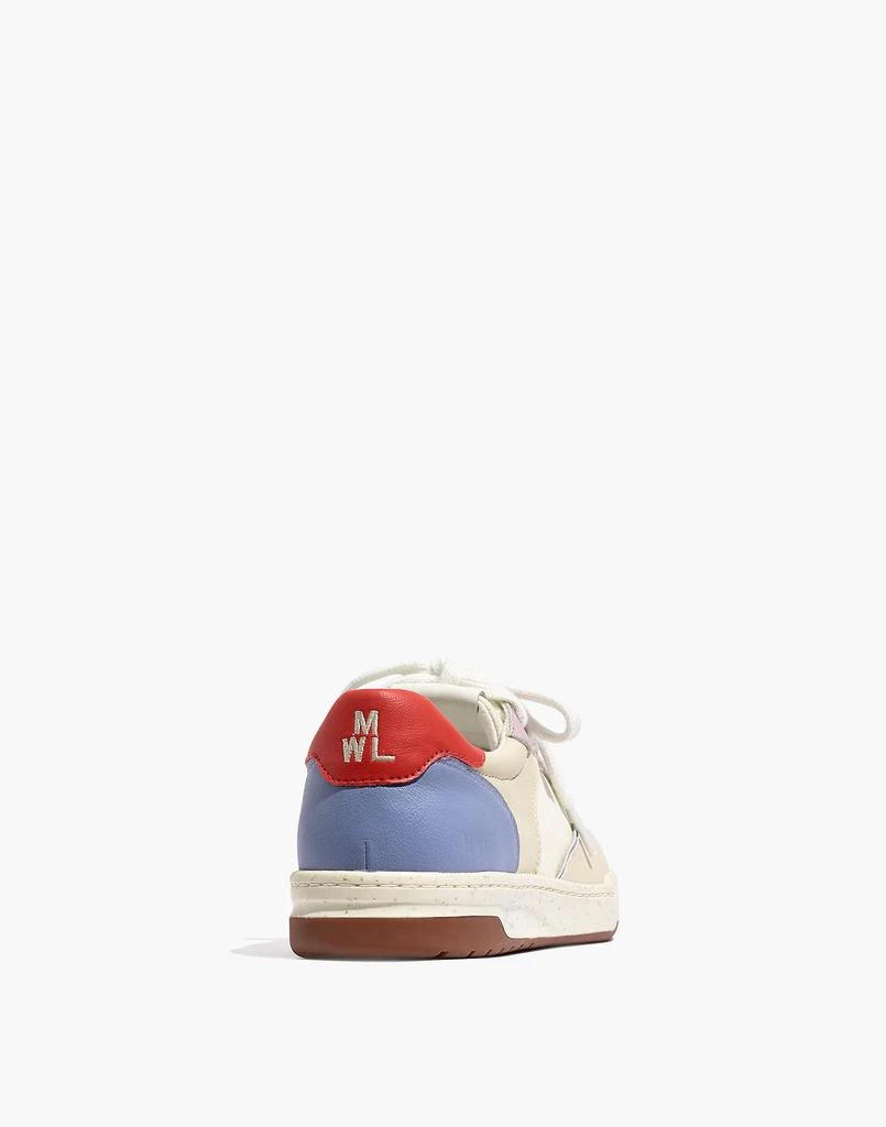 商品Madewell|Court Sneakers in Colorblock Leather and Nubuck,价格¥396,第3张图片详细描述