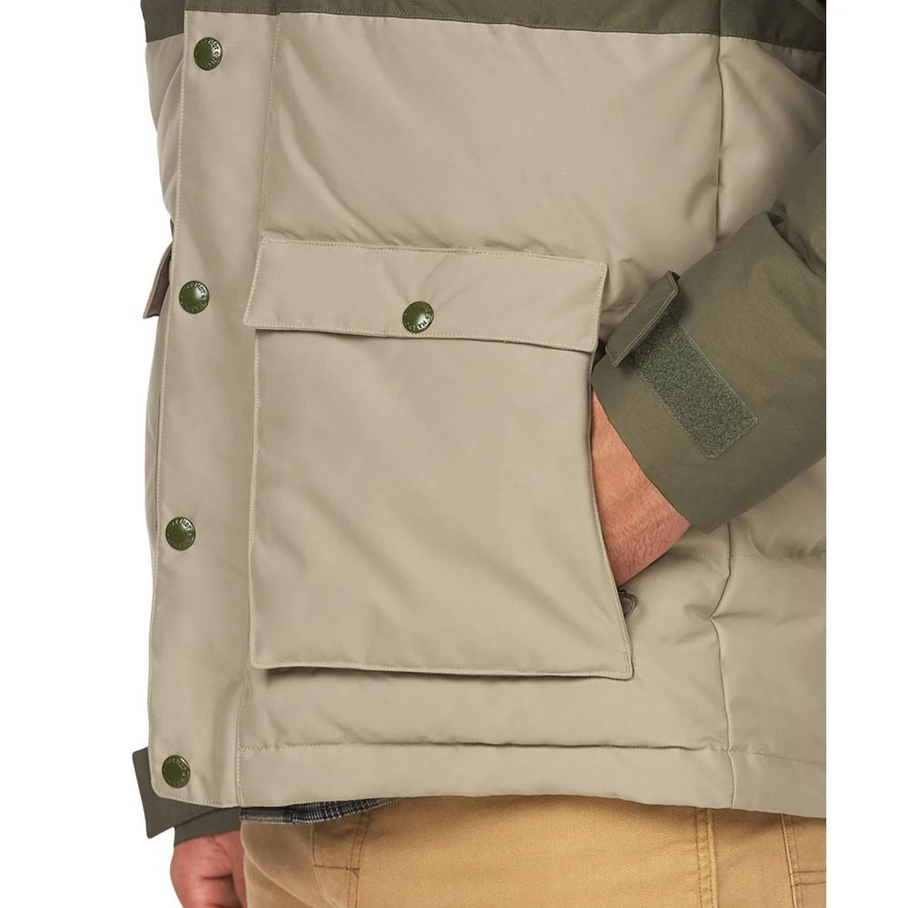 商品Marmot|Men's Fordham Colorblocked Quilted Full-Zip Down Jacket with Zip-Off Hood,价格¥1428,第3张图片详细描述