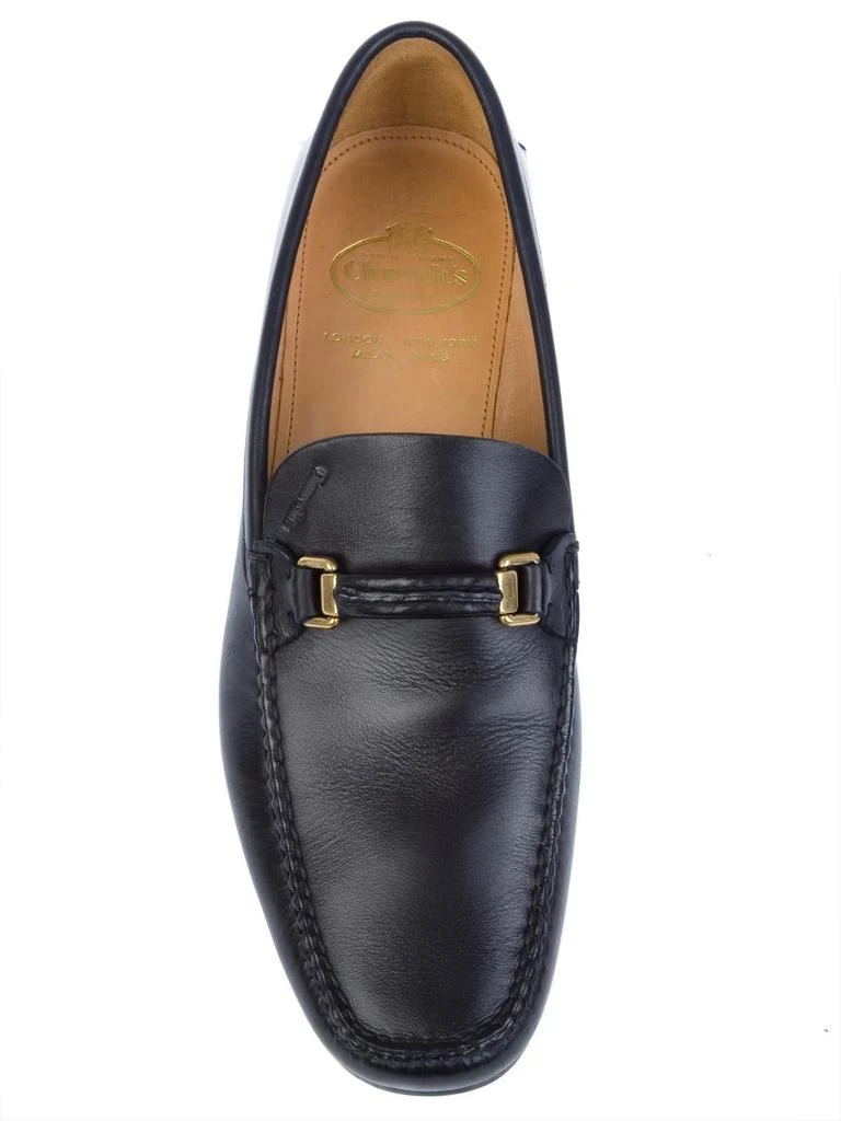 商品Church's|Church's men's black leather loafers,价格¥2956,第4张图片详细描述