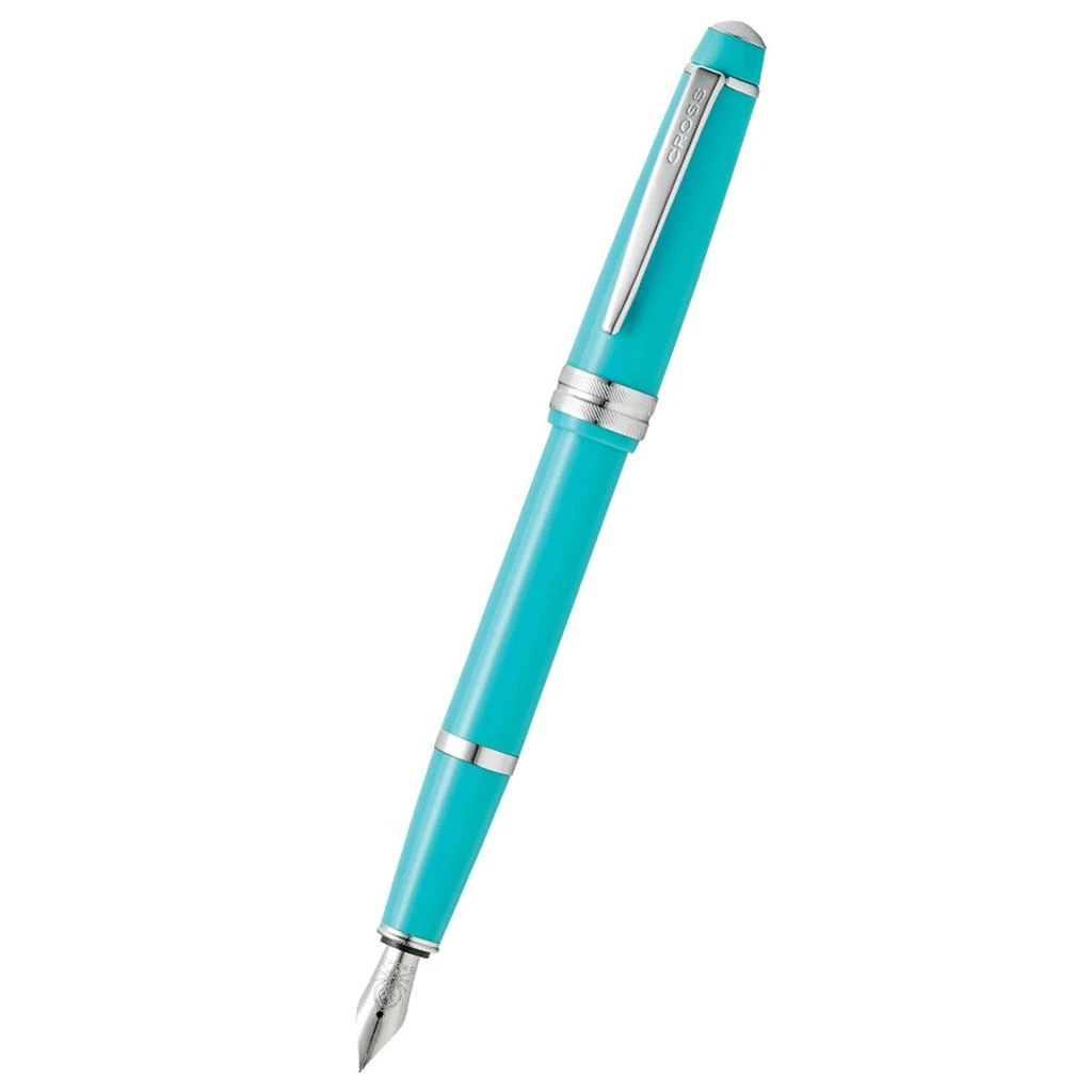 商品Cross|Cross Fountain Pen - Bailey Light Polished Teal Resin, Fine | AT0746-6FS,价格¥122,第1张图片