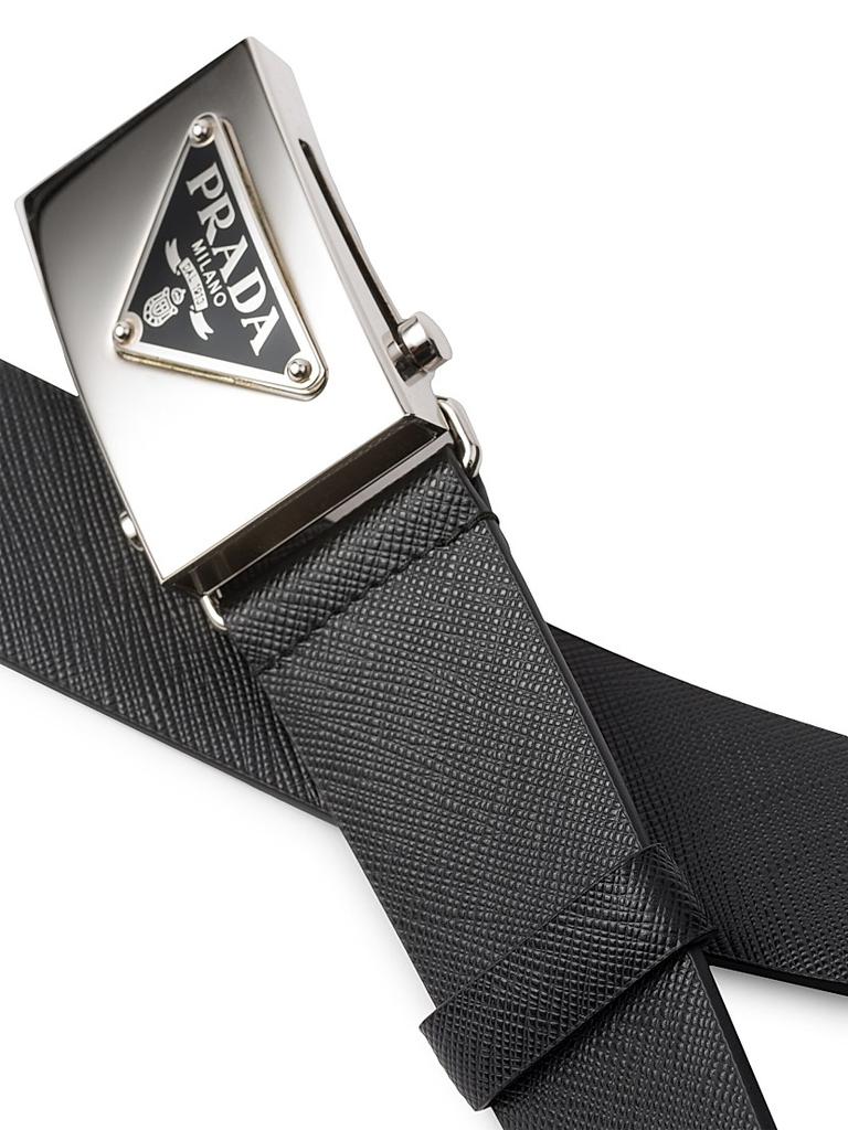 【関税込み】prada LEATHER BELT 関税込み】PRADA プラダ Lux leather belt
