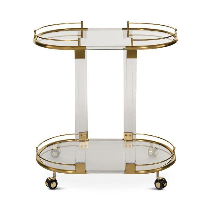 商品Safavieh|SAFAVIEH Lennon Acrylic Bar Trolley,价格¥5769,第1张图片