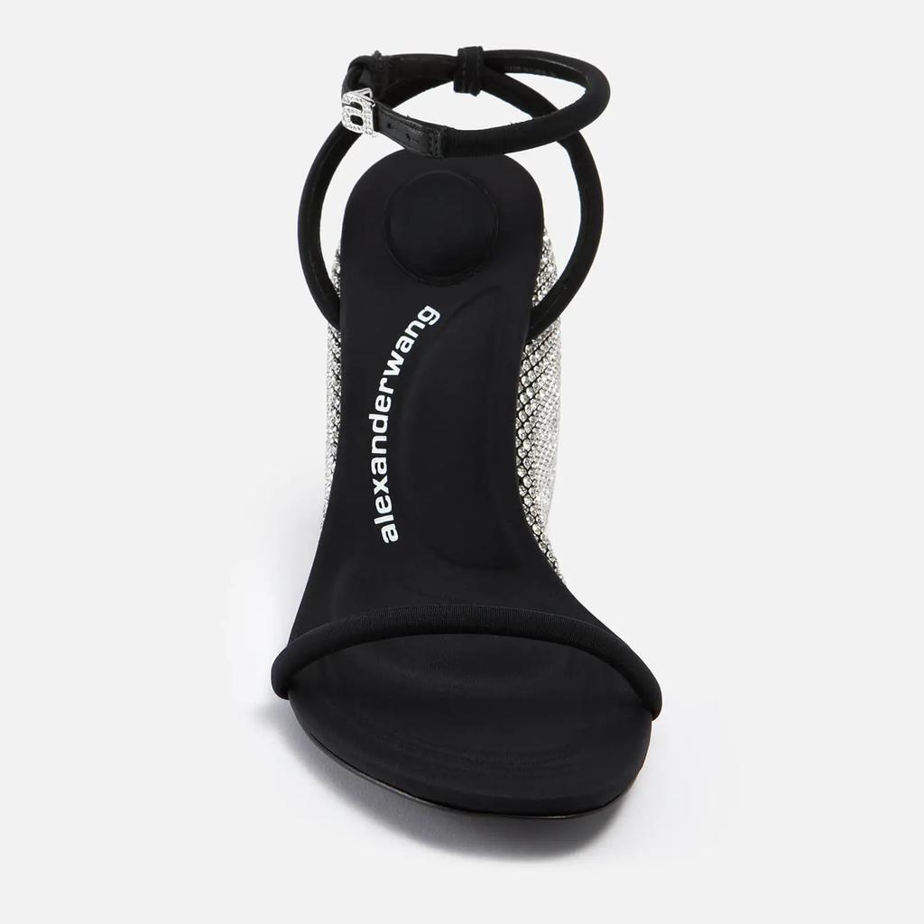 商品Alexander Wang|Alexander Wang Dahlia Crystal-Embellished Neoprene Wedge Sandals,价格¥6609,第6张图片详细描述