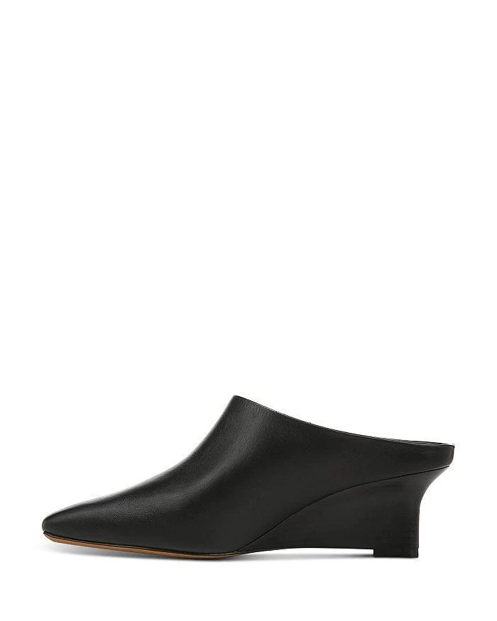 商品Vince|Women's Benita Square Toe Wedge Heel Mules,价格¥781,第3张图片详细描述