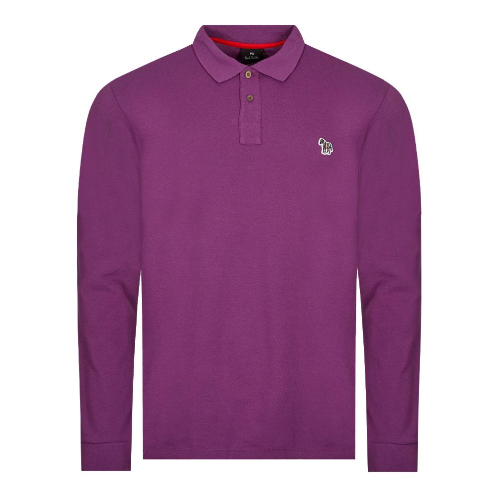 Paul Smith Zebra Polo Shirt - Purple商品第1张图片规格展示