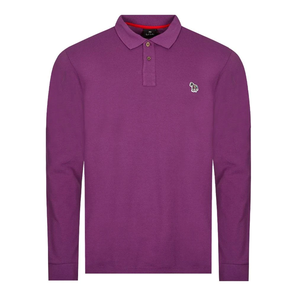 商品Paul Smith|Paul Smith Zebra Polo Shirt - Purple,价格¥348,第1张图片