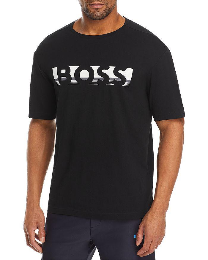 商品Hugo Boss|Relaxed Fit Short Sleeve Logo Tee,价格¥495-¥495,第1张图片