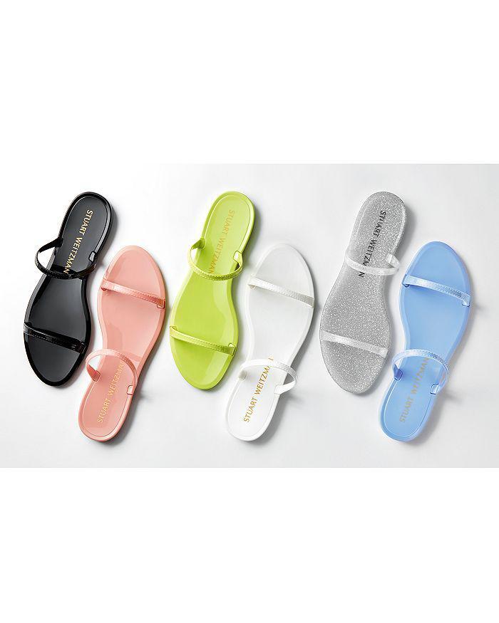 商品Stuart Weitzman|Women's Sawyer Jelly Slide Sandals,价格¥479,第5张图片详细描述