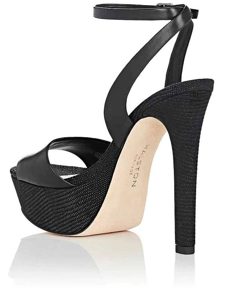 商品Halston Heritage|Bobbie Leather Platform Sandals,价格¥1184,第3张图片详细描述