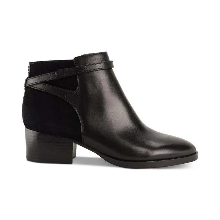 商品Ralph Lauren|Damara Booties 矮粗跟踝靴,价格¥416,第3张图片详细描述