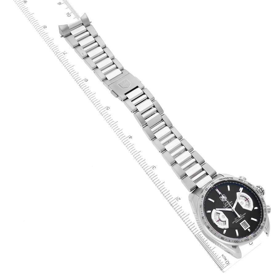 Tag Heuer Black Stainless Steel Carrera CAV511G Automatic Men's Wristwatch 43 mm商品第8张图片规格展示