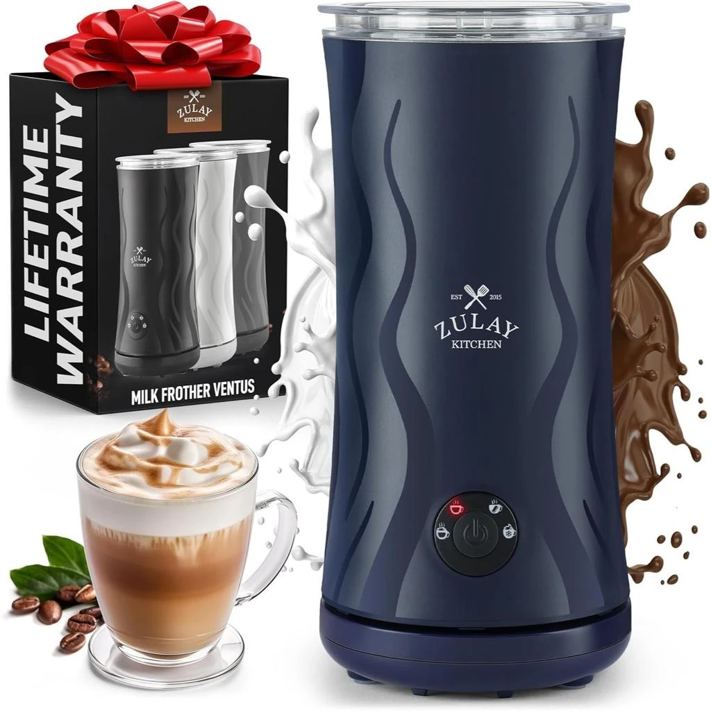 商品Zulay Kitchen|Powerful 4-in-1 Electric Milk Frother and Steamer,价格¥470,第1张图片