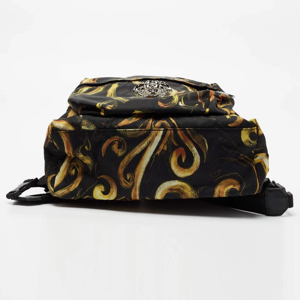 Versace Multicolor Printed Nylon and Leather Medusa Pallazo Backpack  商品