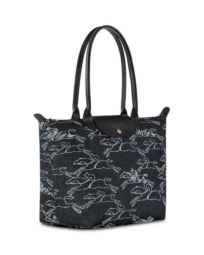 商品Longchamp|Le Pliage Large Denim Tote,价格¥1514,第4张图片详细描述