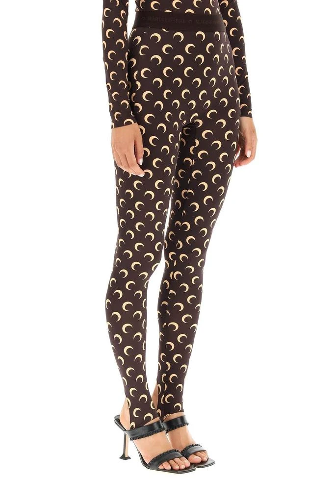 商品MARINE SERRE|ALL  OVER MOON LEGGINGS,价格¥1654,第3张图片详细描述