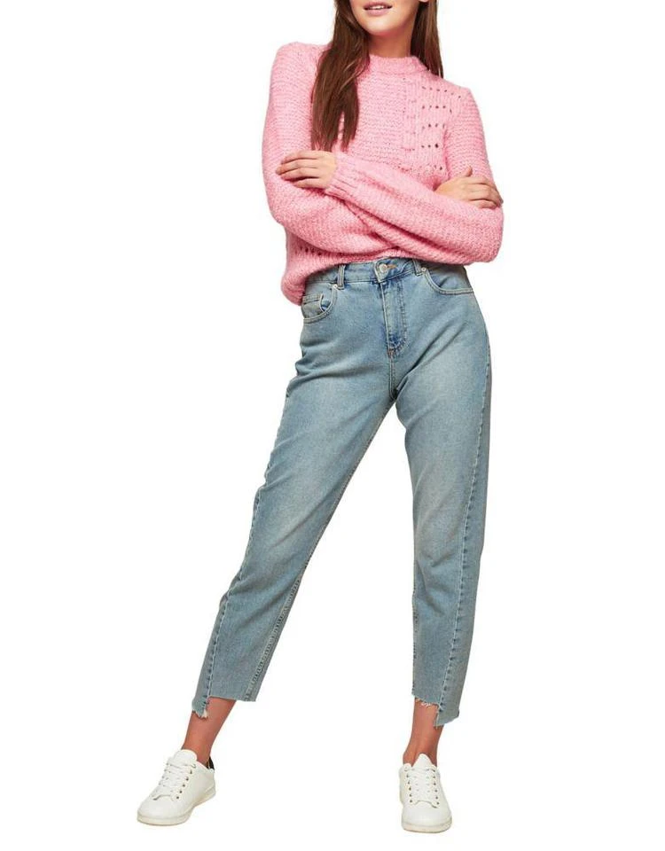 商品Miss Selfridge|Open-Knit Crewneck Sweater,价格¥226,第4张图片详细描述