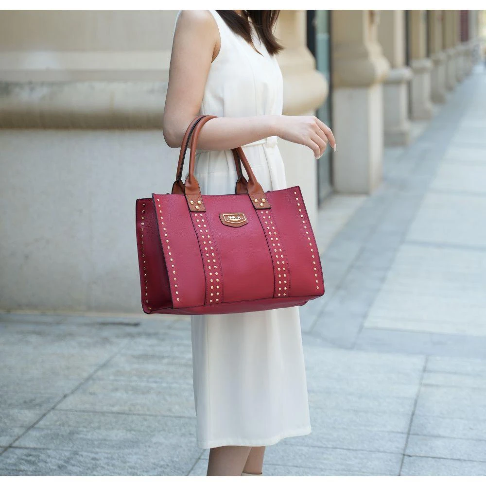 商品MKF Collection By Mia K.|Davina Vegan Leather Women’s Tote Bag with wallet,价格¥882,第2张图片详细描述