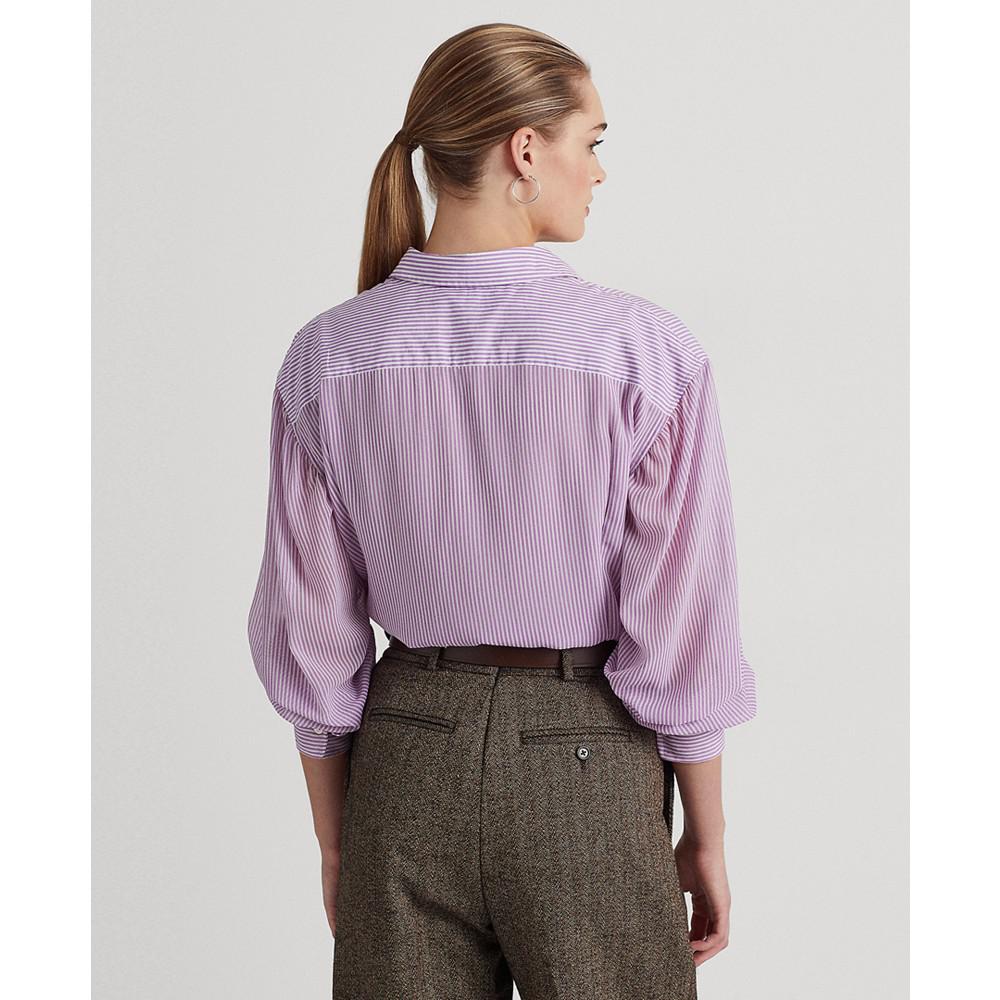 商品Ralph Lauren|Striped Broadcloth Shirt,价格¥537,第4张图片详细描述