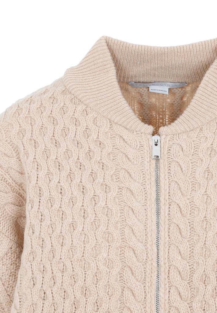 商品Stella McCartney|Aran Cable Zipped Sweater in Virgin Wool,价格¥4432,第5张图片详细描述