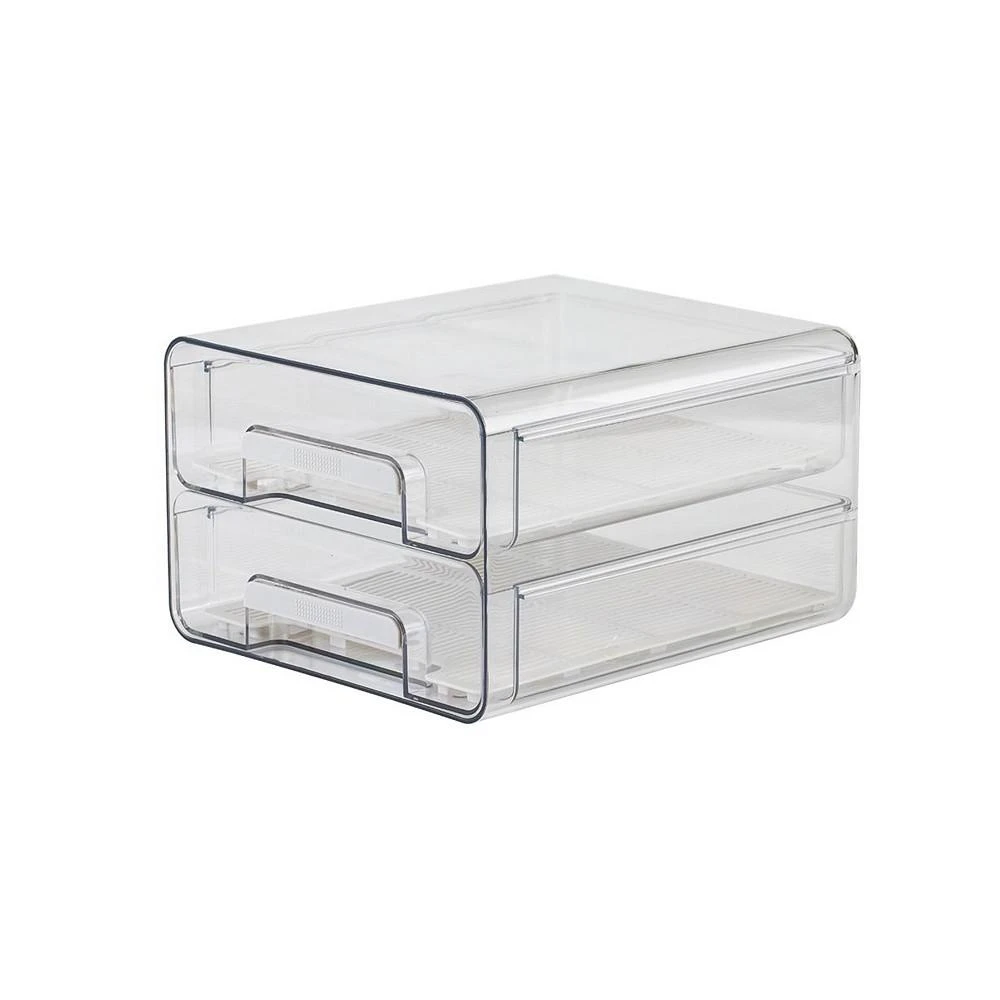 商品Lille Home|Multi-Functional Drawer, Produce Saver, Organizer Bins, 2 Layers,价格¥263,第1张图片