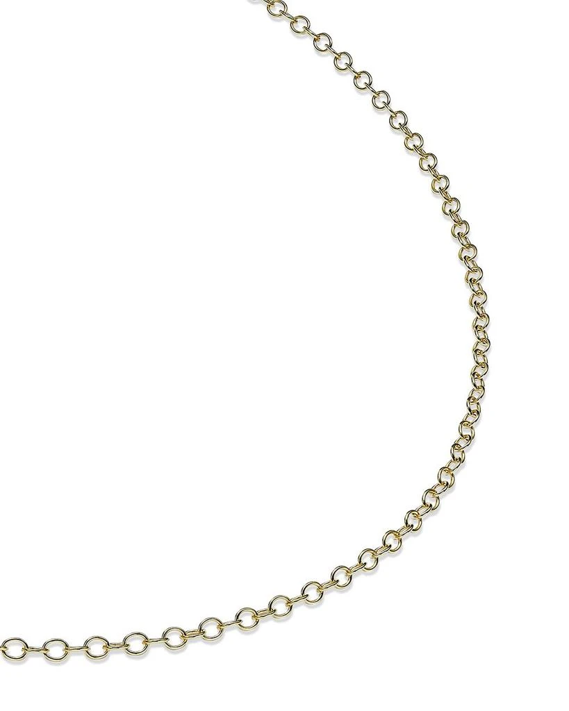 18K Yellow Gold Oval Link Chain Necklace, 24" 商品