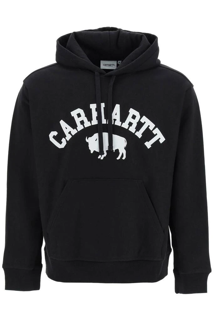 商品Carhartt WIP|Carhartt WIP Logo Embroidered Long-Sleeved Hoodie,价格¥385,第1张图片