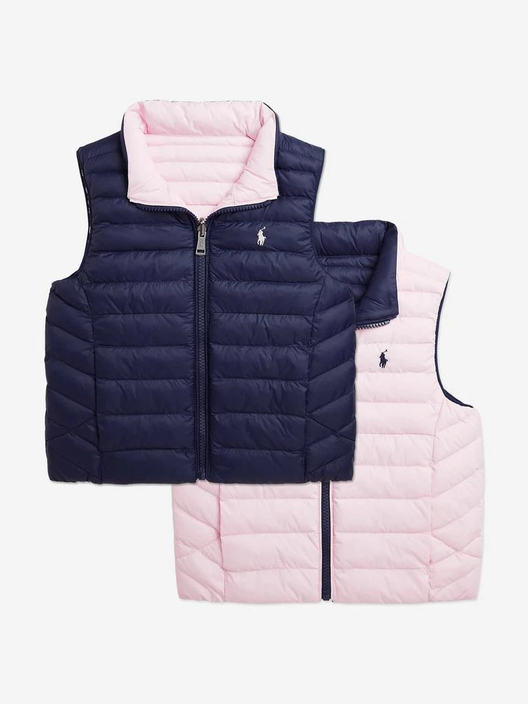 商品Ralph Lauren|Ralph Lauren Boys Reversible Gilet in Navy,价格¥694,第1张图片