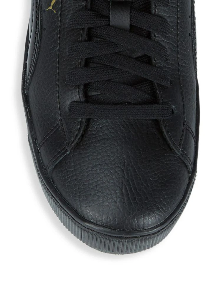 商品Puma|Vikky Platform Leather Sneakers,价格¥276,第3张图片详细描述