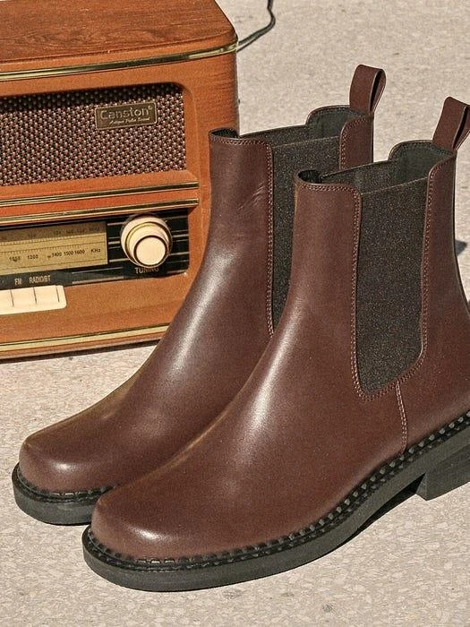 商品PALF|[ UNISEX ] 1564 P - 1564 Chelsea boots - brown,价格¥1813,第1张图片
