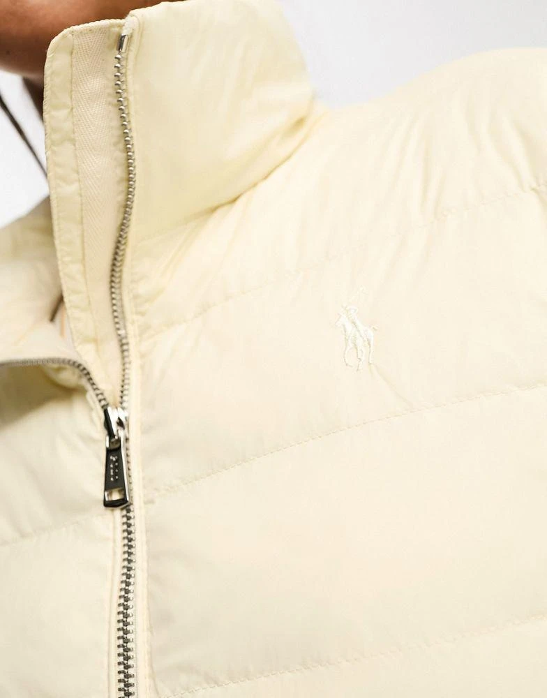 商品Ralph Lauren|Polo Ralph Lauren lightweight puffer jacket in cream,价格¥1953,第4张图片详细描述