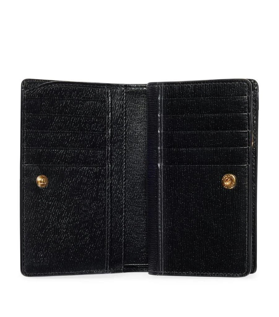 商品Gucci|Leather Letter Script Wallet,价格¥5378,第5张图片详细描述