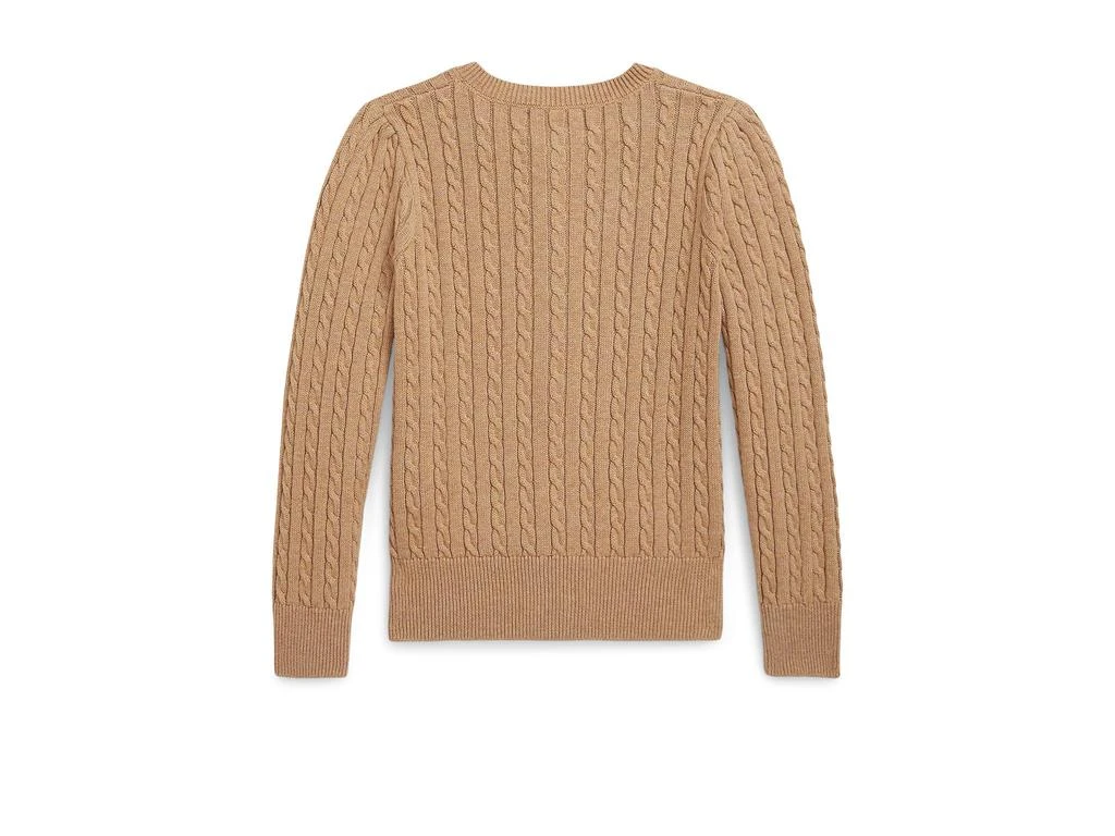商品Ralph Lauren|Mini-Cable Cotton Cardigan (Toddler/Little Kid),价格¥432,第2张图片详细描述