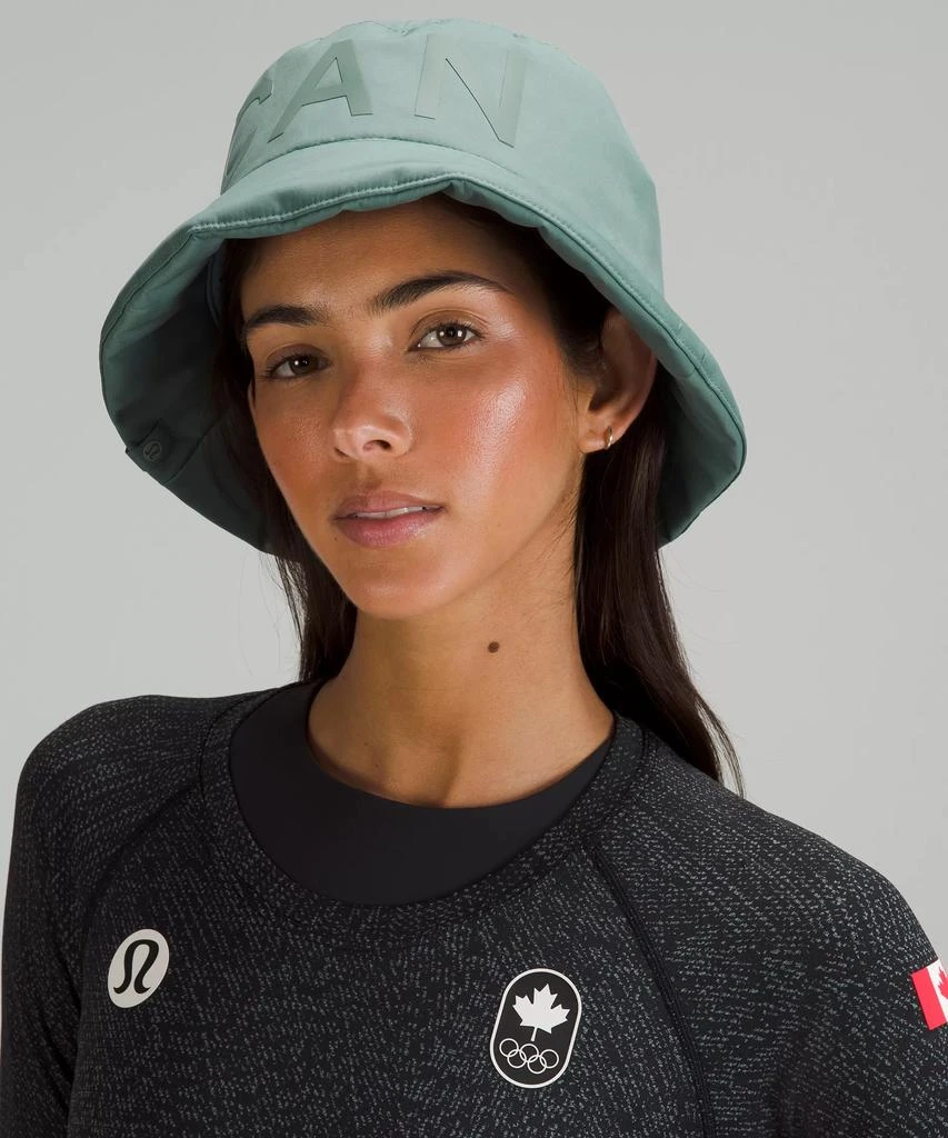 商品Lululemon|Team Canada Both Ways Insulated Bucket Hat *COC Logo,价格¥155,第4张图片详细描述