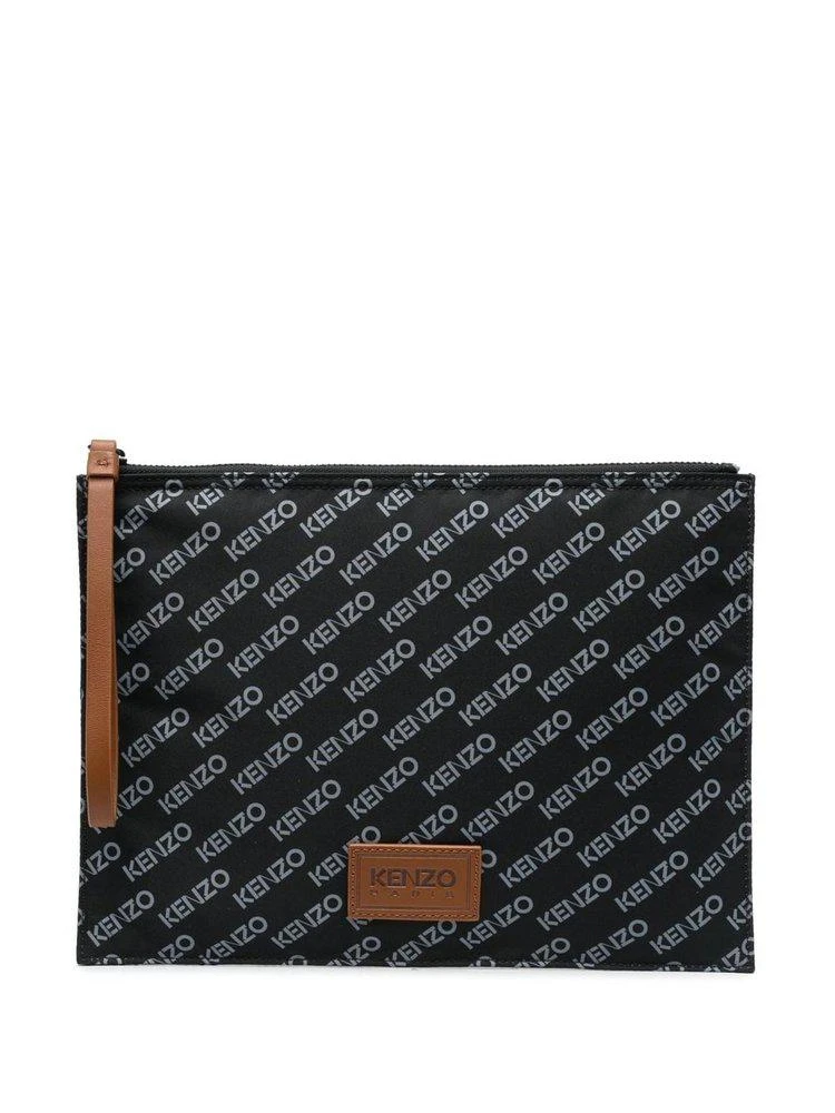 商品Kenzo|Kenzo All-Over Logo Print Clutch Bag,价格¥531,第1张图片