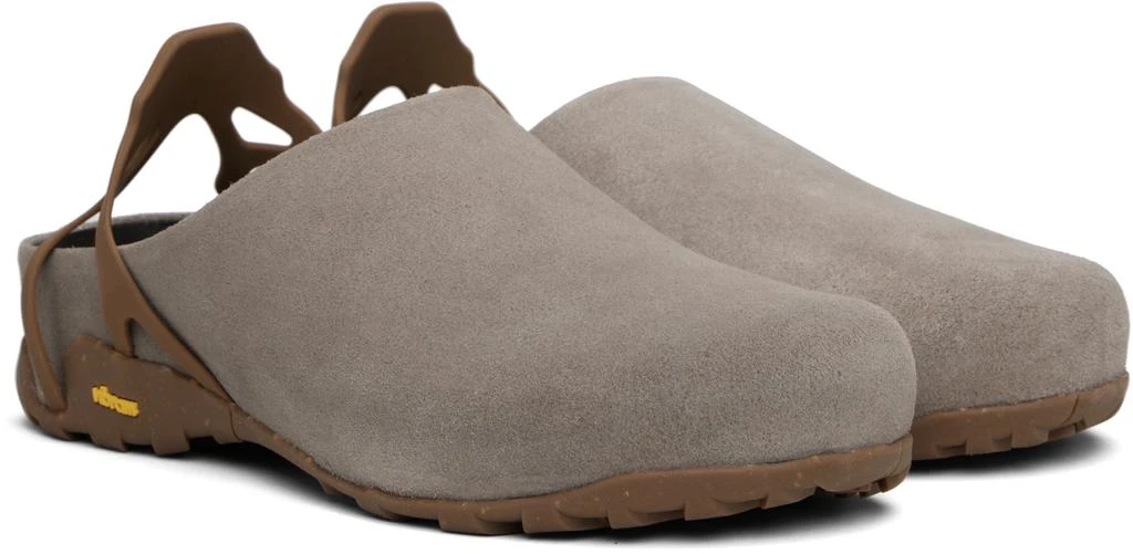 商品ROA|Gray Fedaia Mules,价格¥1071,第4张图片详细描述