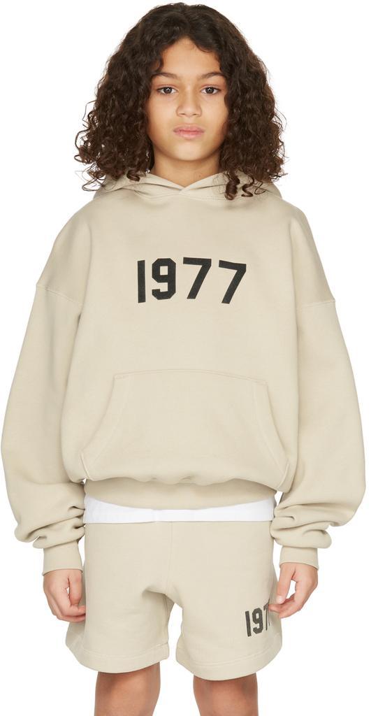 商品Essentials|Kids Beige '1977' Hoodie,价格¥291,第4张图片详细描述