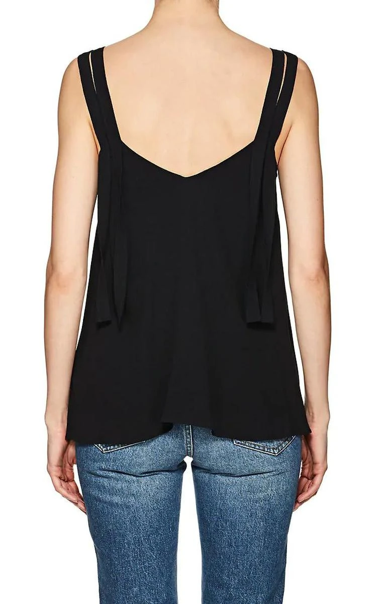 商品Helmut Lang|Double-Strap Crepe Tank,价格¥479,第2张图片详细描述