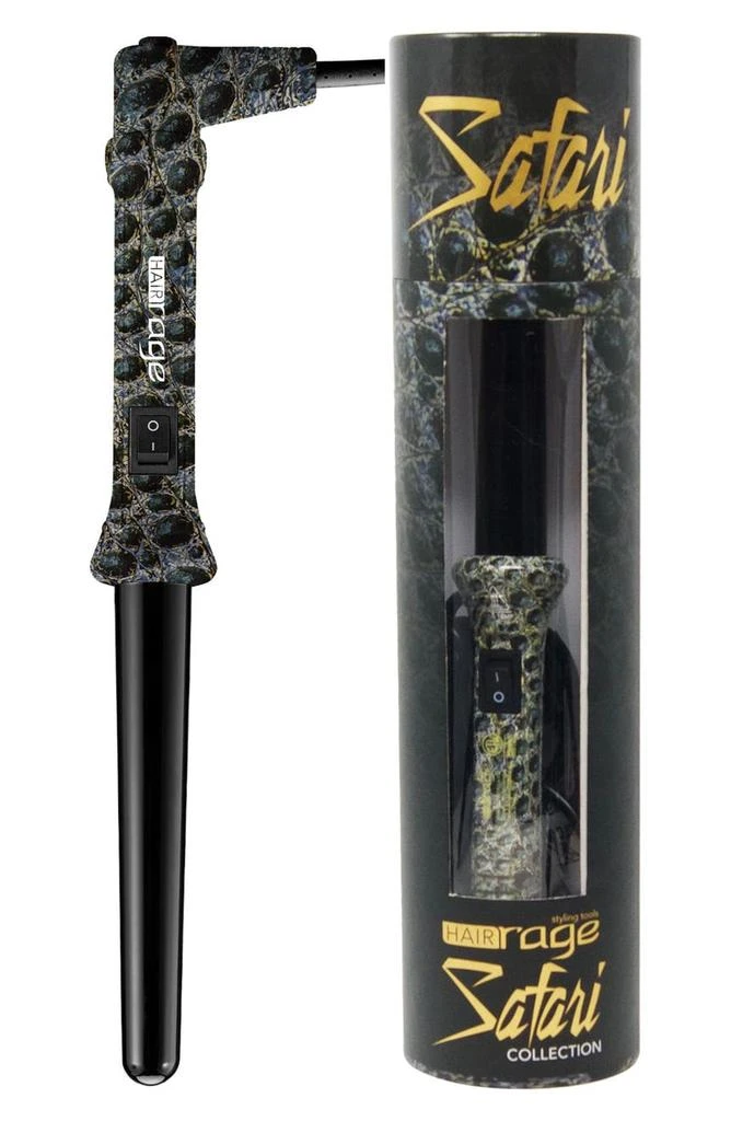 商品HAIR RAGE|Cortex Beauty 1" Wild Animal Print Graduated Ceramic Curling Iron,价格¥206,第1张图片