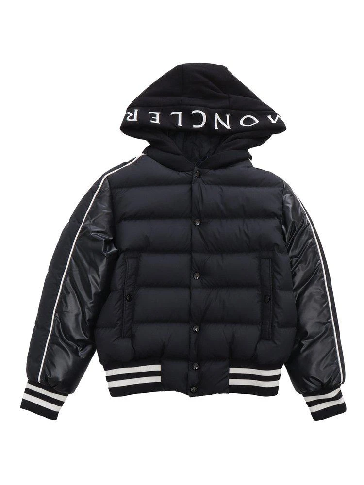 商品Moncler|Moncler Enfant Logo Patch Padded Down Jacket,价格¥3986,第1张图片