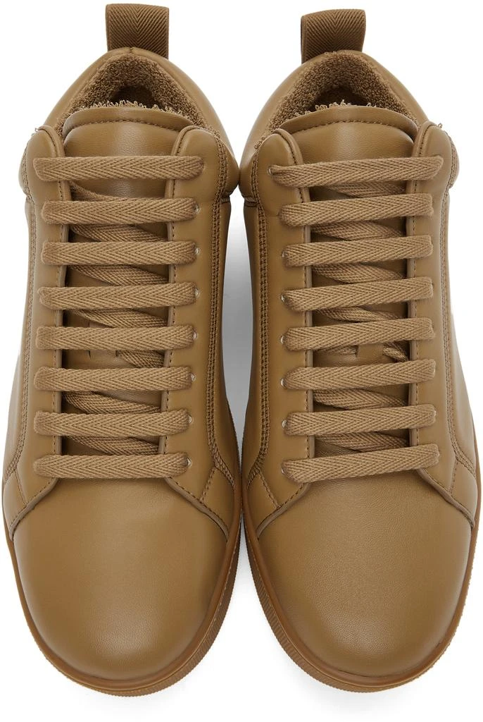 商品Bottega Veneta|Brown Chunky Platform Sneakers,价格¥6380,第5张图片详细描述