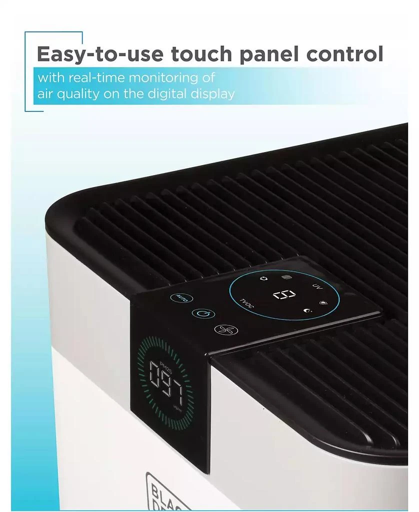 商品Black & Decker|Electrostatic Precipitator Air Purifier,价格¥2988,第3张图片详细描述