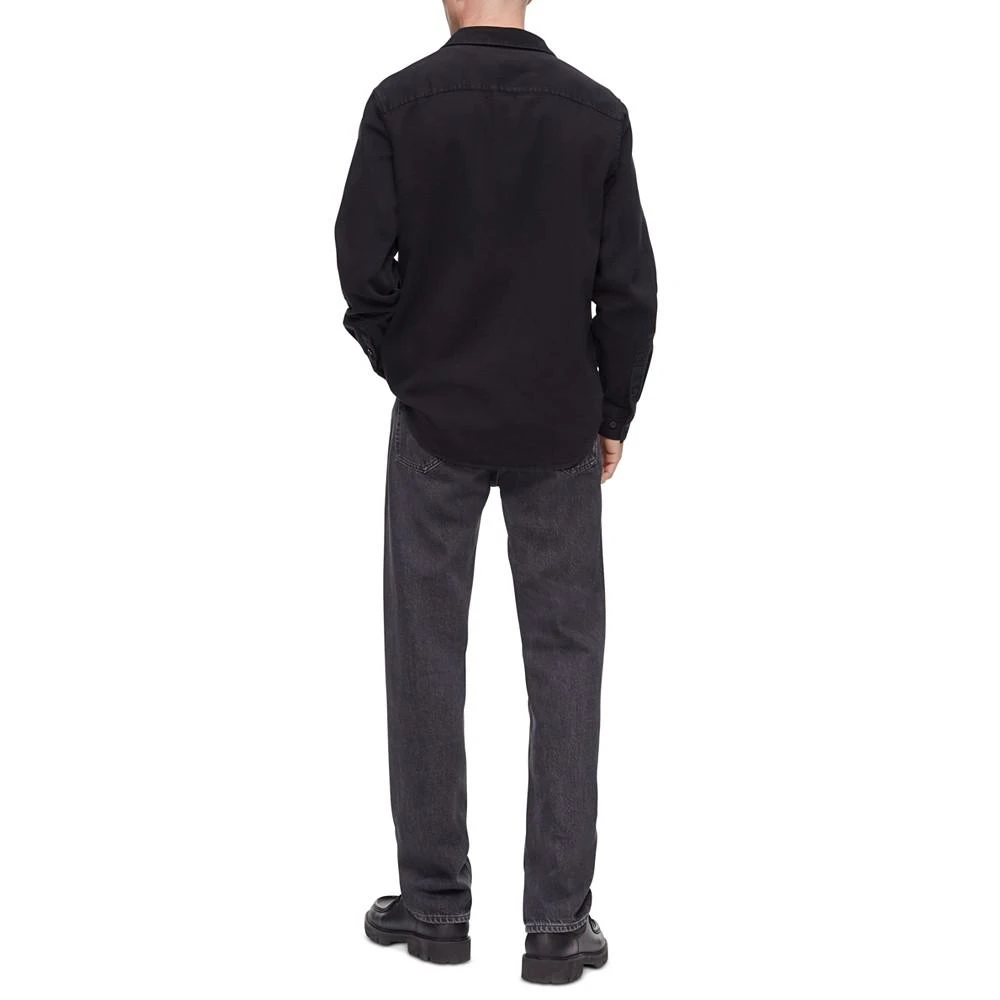 商品Calvin Klein|Men's Rinse Denim Shirt,价格¥357,第2张图片详细描述