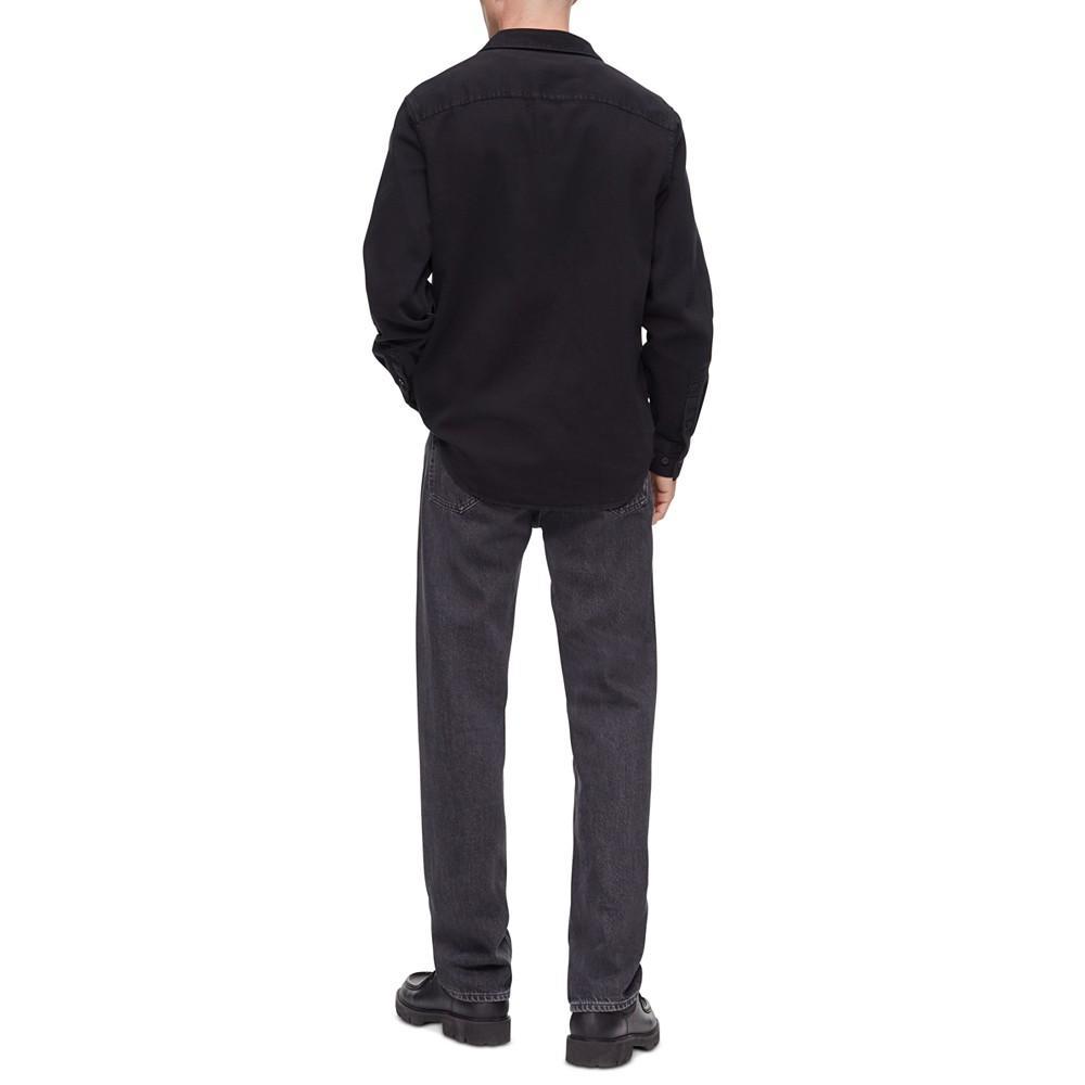 商品Calvin Klein|Men's Rinse Denim Shirt,价格¥351,第4张图片详细描述
