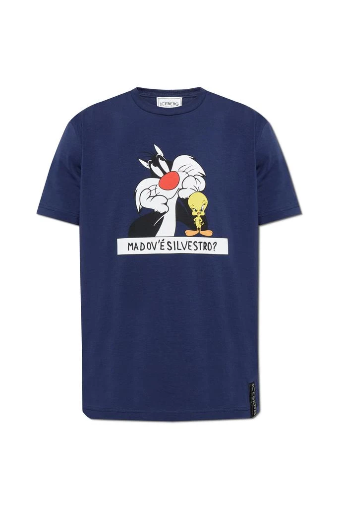 商品Iceberg|T-shirt with print,价格¥1239,第1张图片