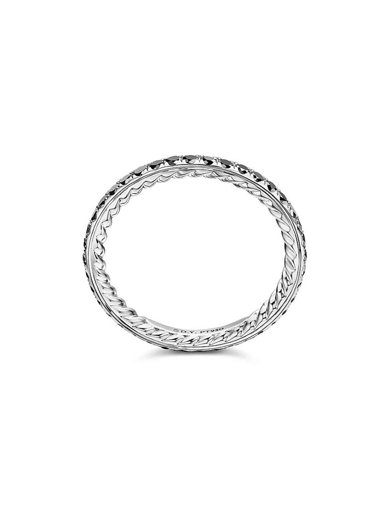 商品David Yurman|DY Eden Band Ring in Platinum,价格¥23300,第4张图片详细描述