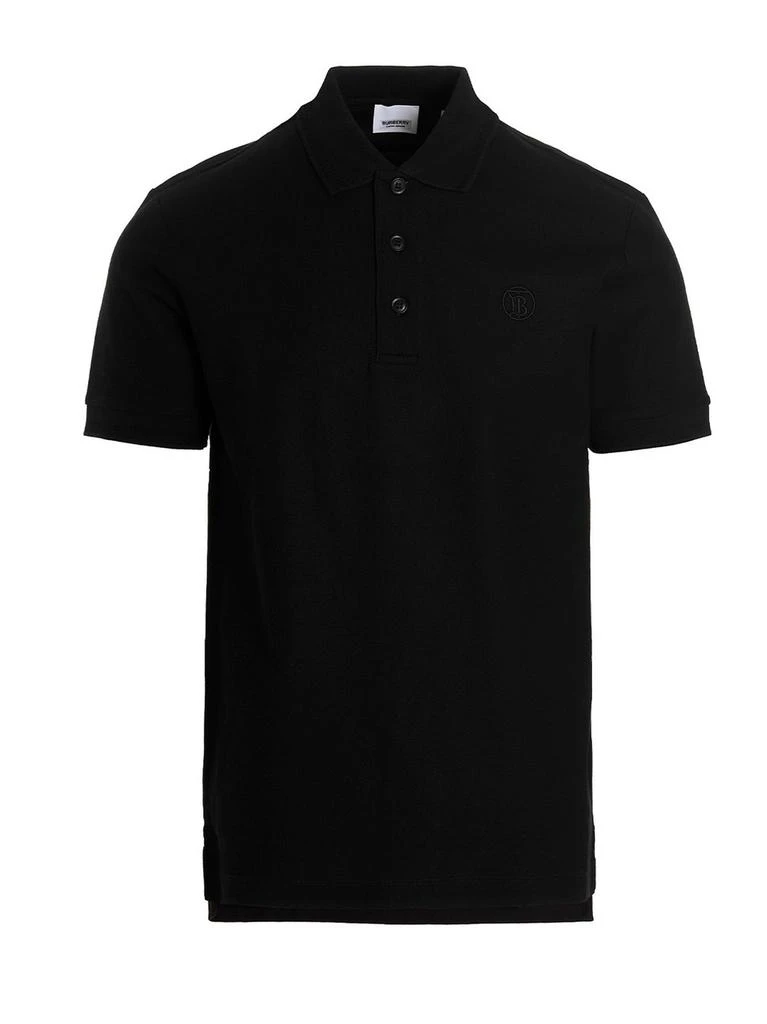 商品Burberry|Burberry Logo Embroidered Short-Sleeved Polo Shirt,价格¥2744,第1张图片
