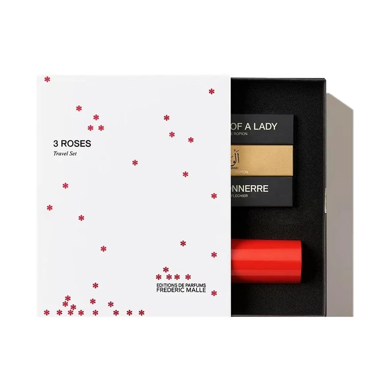 商品Frederic Malle|Frederic Malle馥马尔2023圣诞限量香水套装10mlx3 贵妇肖像+一轮玫瑰+诺言,价格¥1393,第1张图片