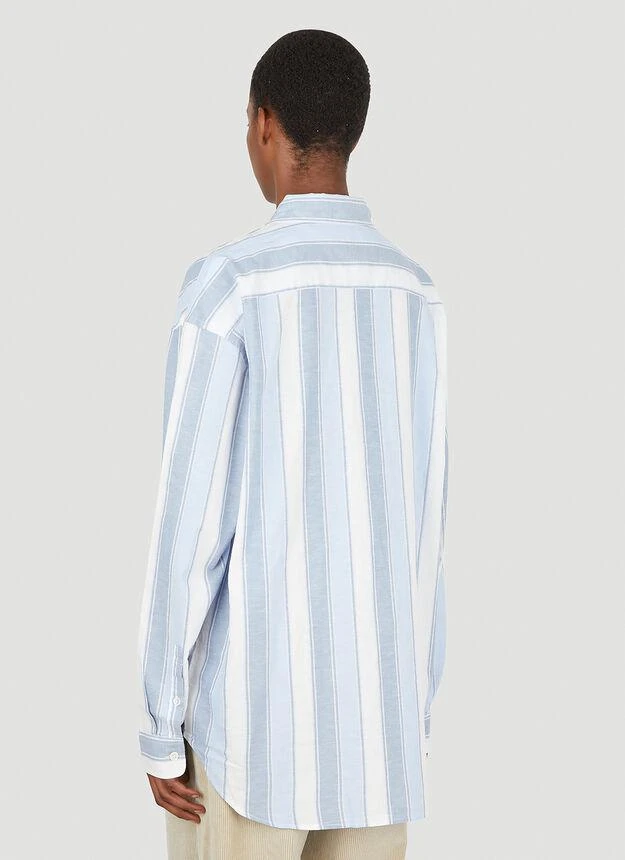 商品STUSSY|Wide Stripe Shirt in Blue,价格¥732,第4张图片详细描述