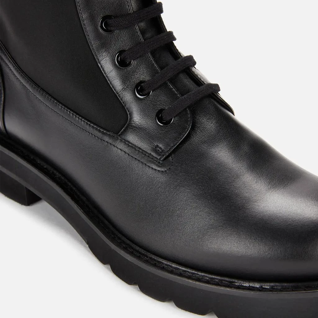 商品Stuart Weitzman|Stuart Weitzman Women's Ande Lift Leather Lace Up Boots - Black,价格¥1493,第4张图片详细描述